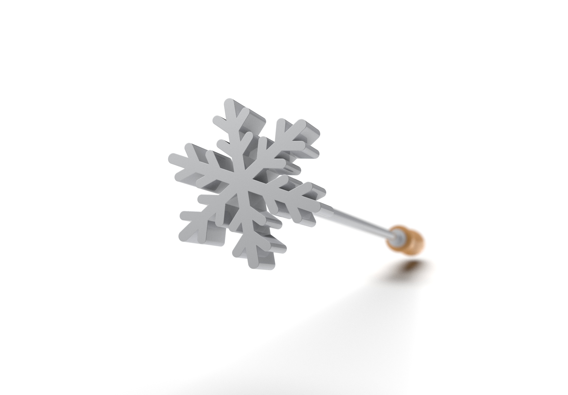 Snow & Ice, Winter Sprinkles, Snowflake Sprinkles, Metallic