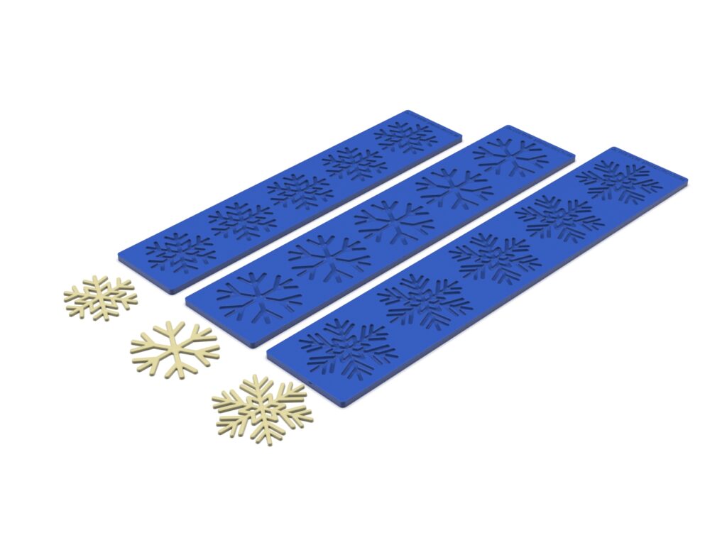 Snowflake Tuille Molds