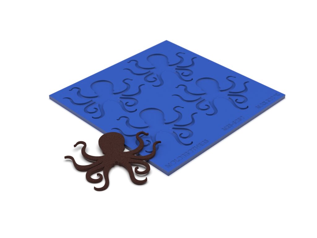Octopus Tuille Mold