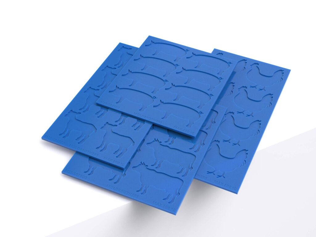 Tierische Sammlung Molds