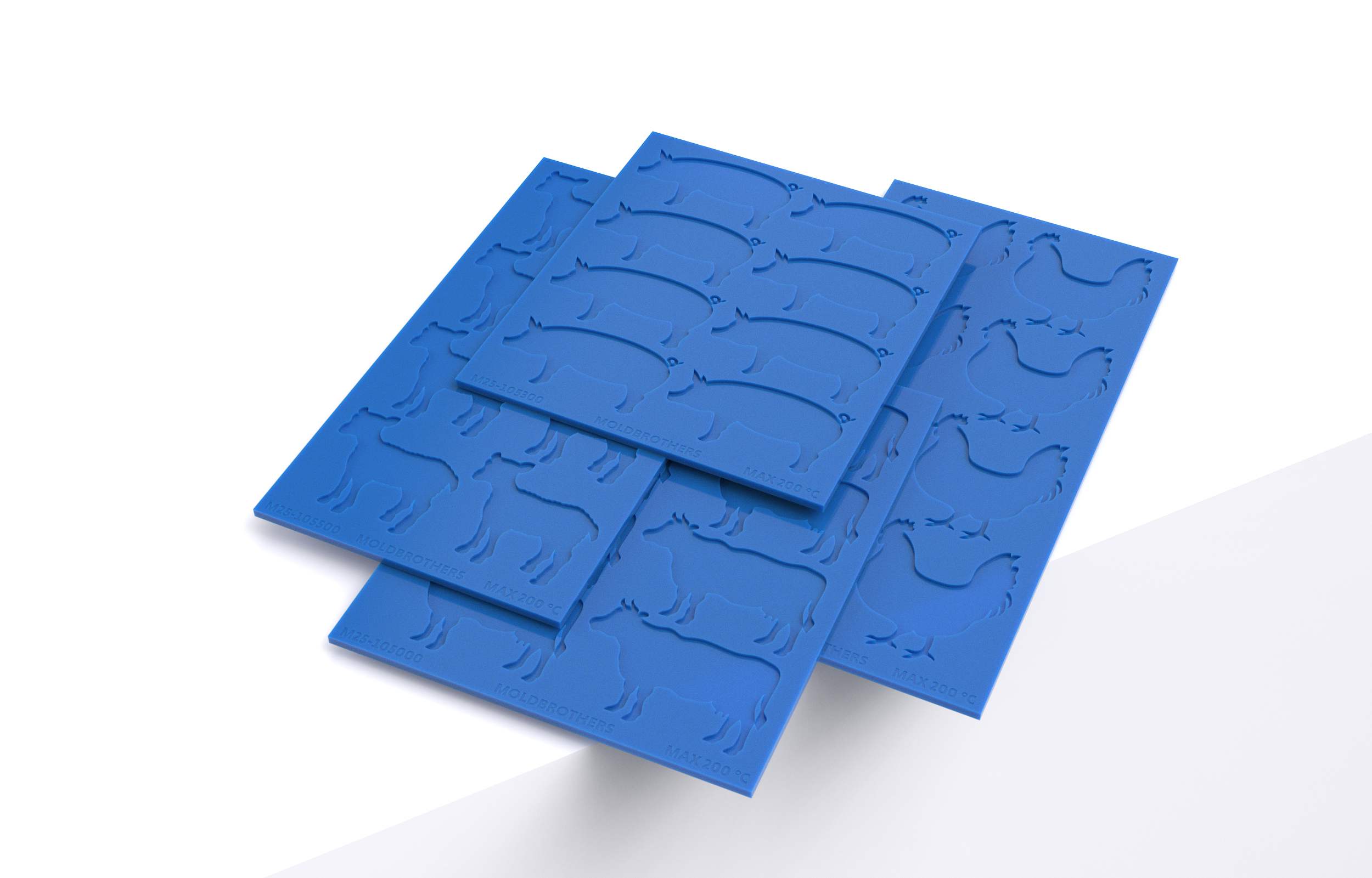 Collezione animali Molds