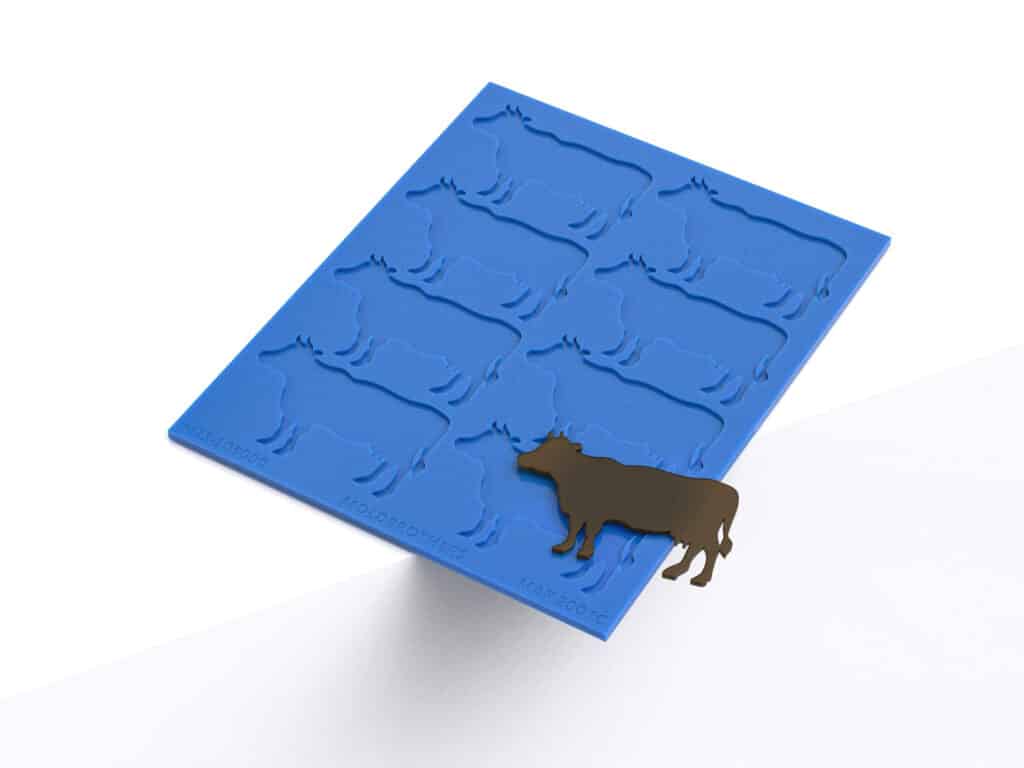 Cow Tuille Mold