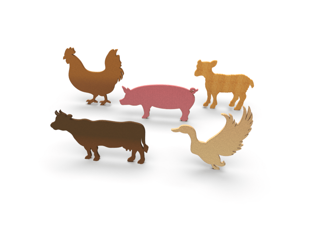 Cow Tuille Mold