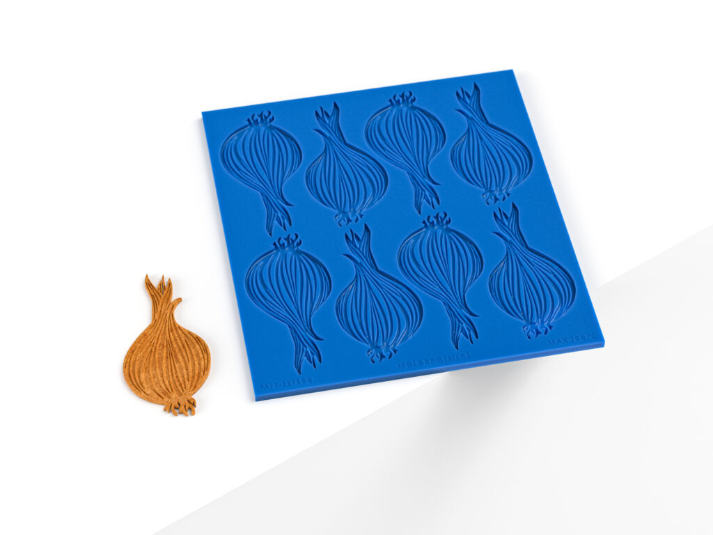 Realistic Onion Tuille Mold