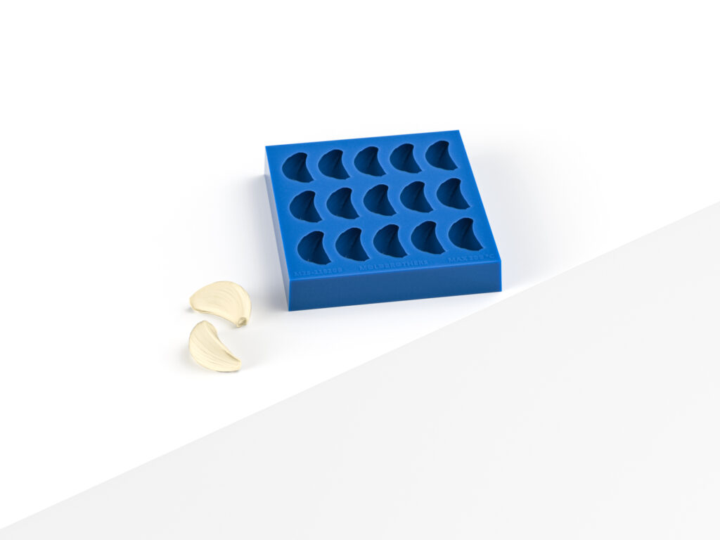 Realistic Garlic Clove Mold