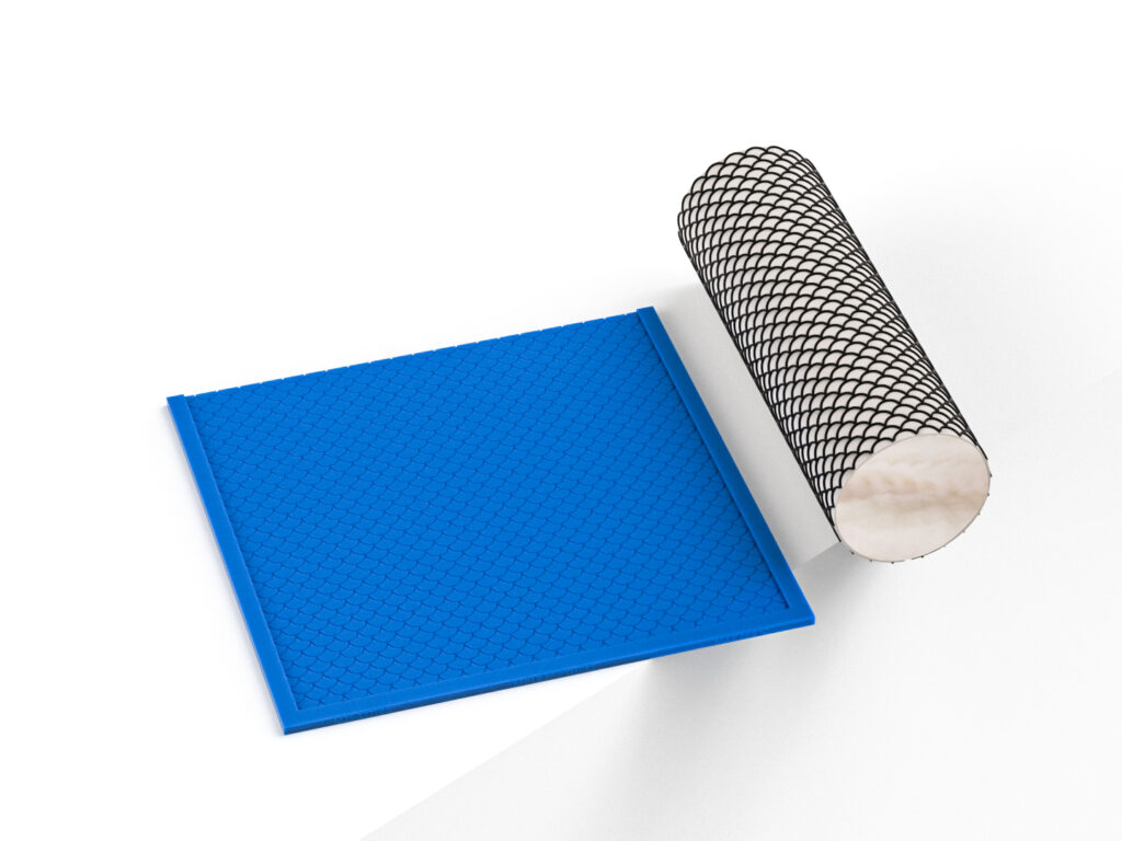 Fish Scale Farce Mold