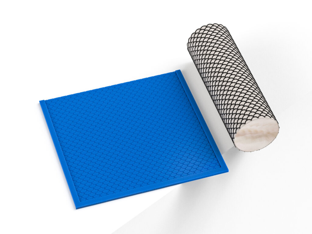 Fish Scale Farce Mold