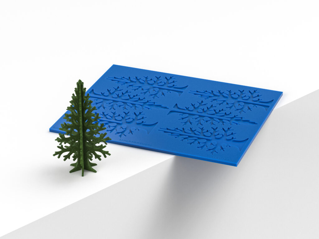 Christmas Tree Tuille Mold