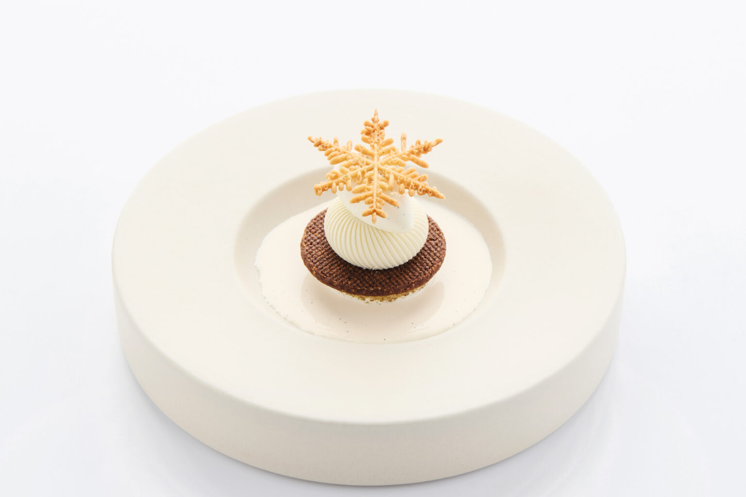 Realistische sneeuwvlok tuille Mold