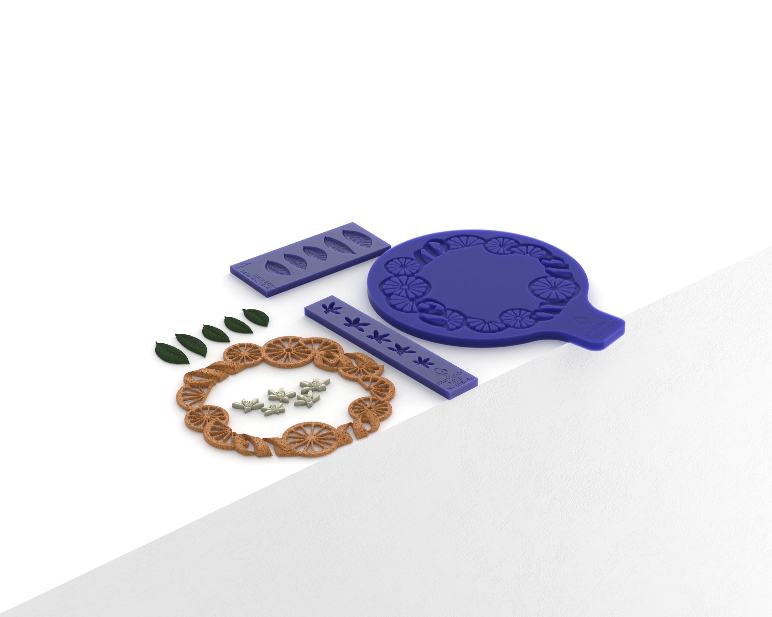 Citrus Ring Tuille Molds