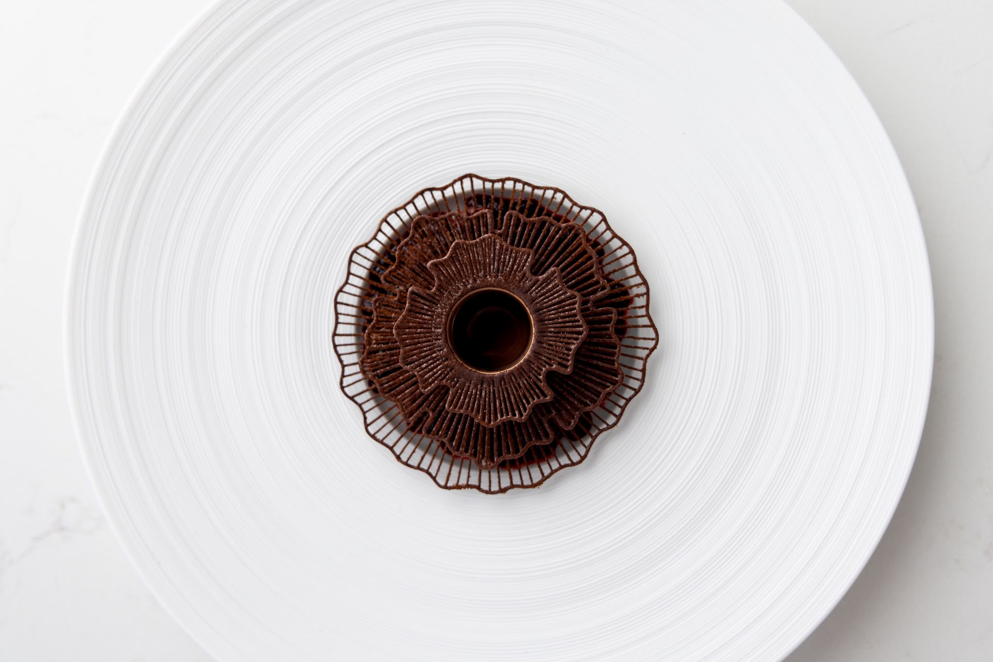 Line Rosette Tuille Molds