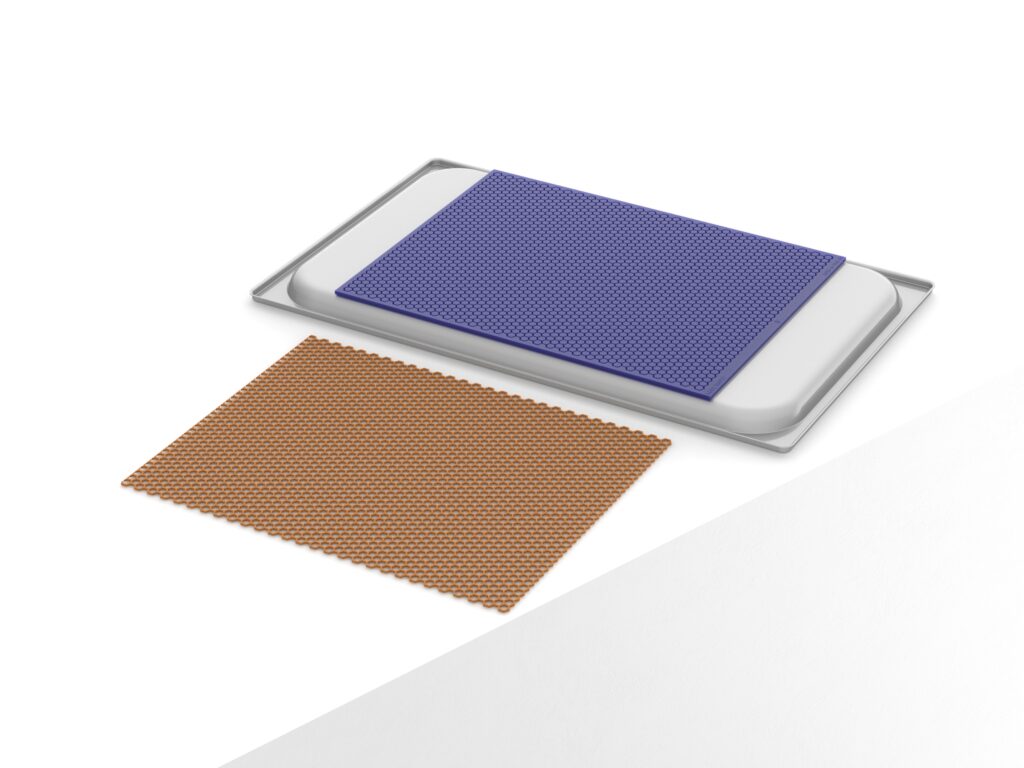 Honey Grid Tuille Sheet