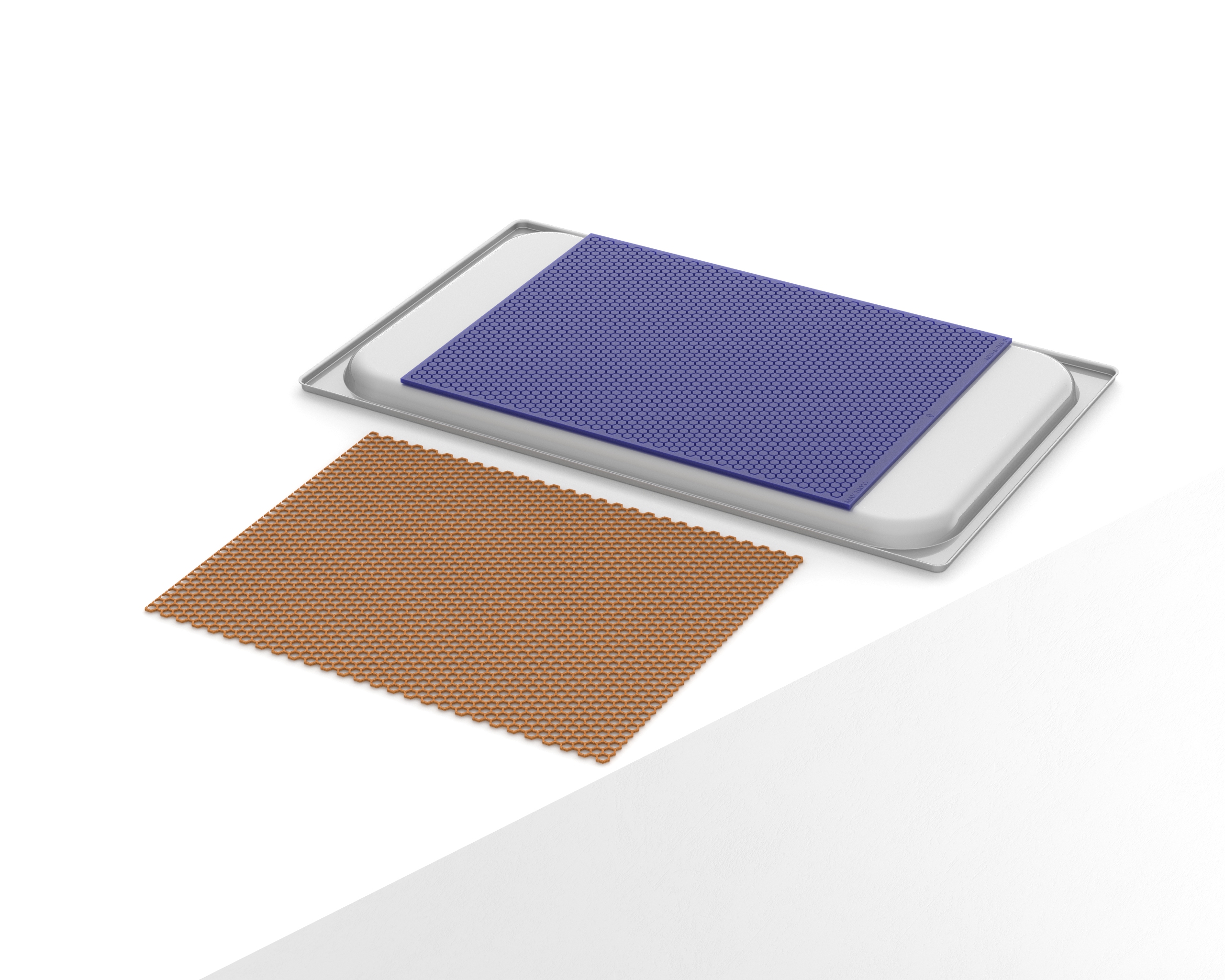 Honeygrid Tuille Sheet