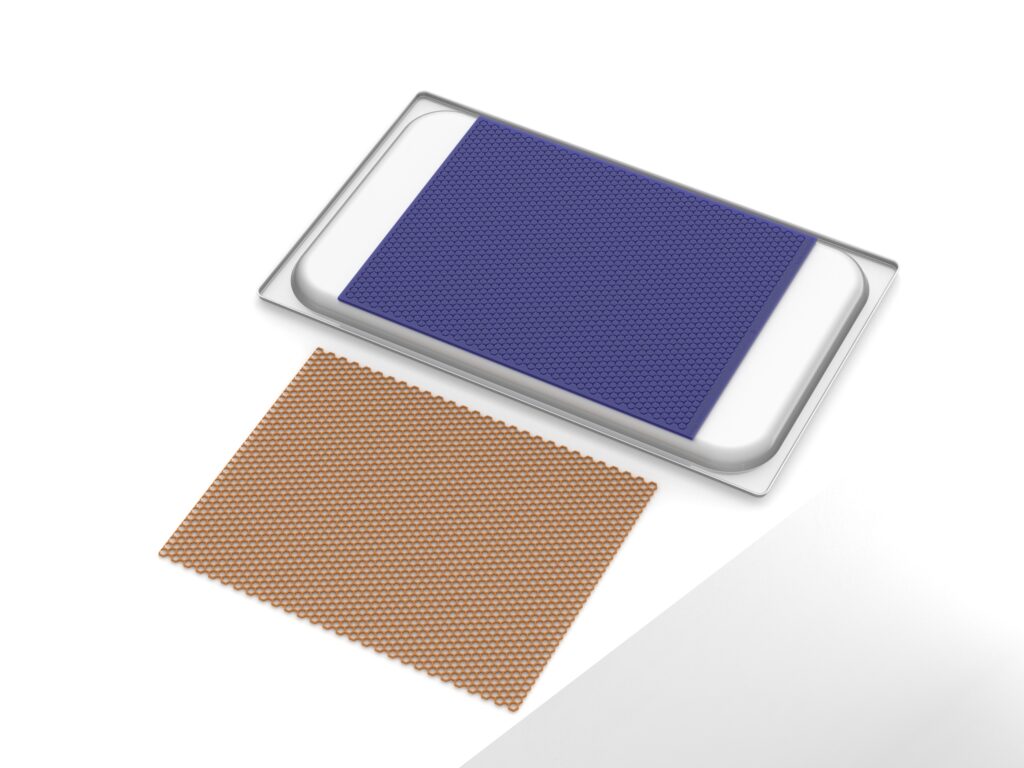 Honey Grid Tuille Sheet