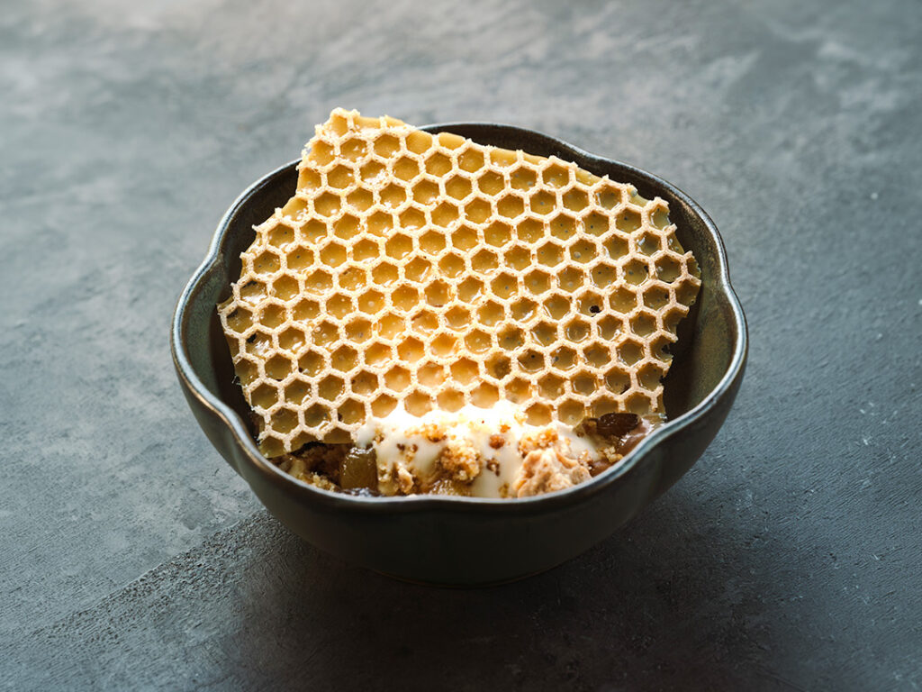 Honey Grid Tuille Sheet