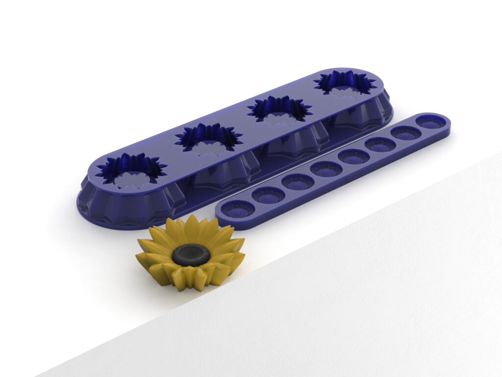 Sunflower Mold Set