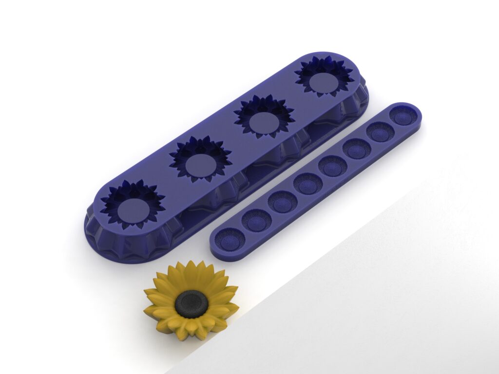 Sunflower Mold Set