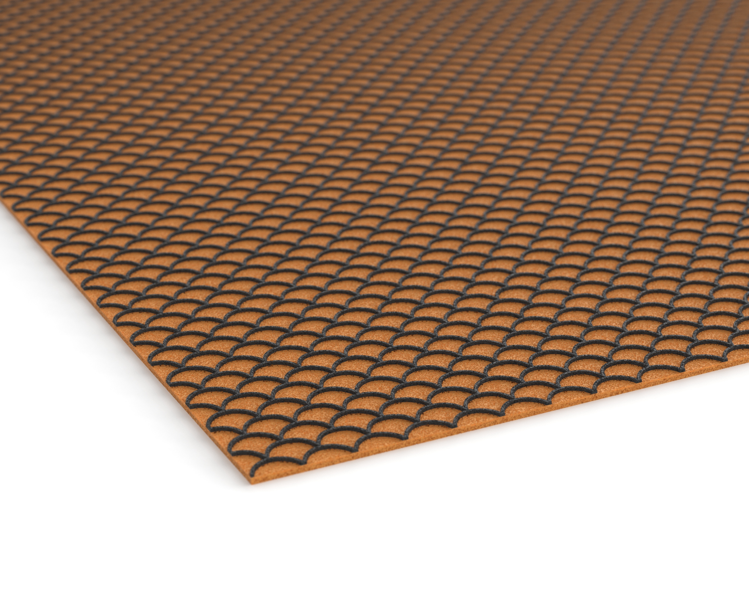 Fish Scale Tuille Sheet