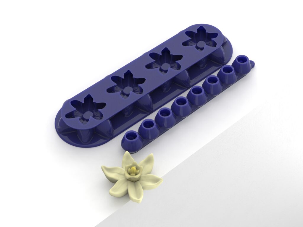 Vanilla Flower Mold Set