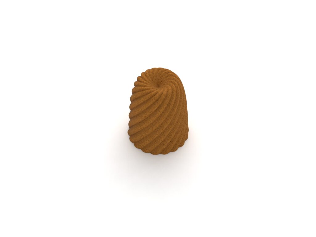 Swirled Canelé de Bordeaux Molds