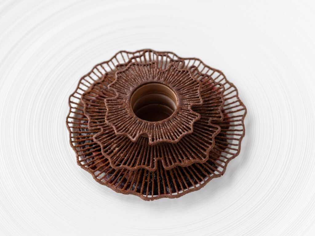 Line Rosette Tuille Molds