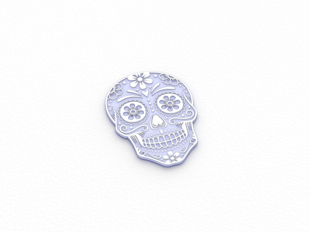 Día de los Muertos Tuille Mold